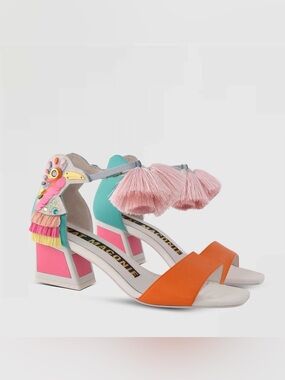 Kat Maconie “Kay” block heel sandals- size 9
